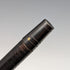 1890 British Antique Men's Cane L-shaped Antler Handle Sterling Silver Decoration Black Shaft 91cm